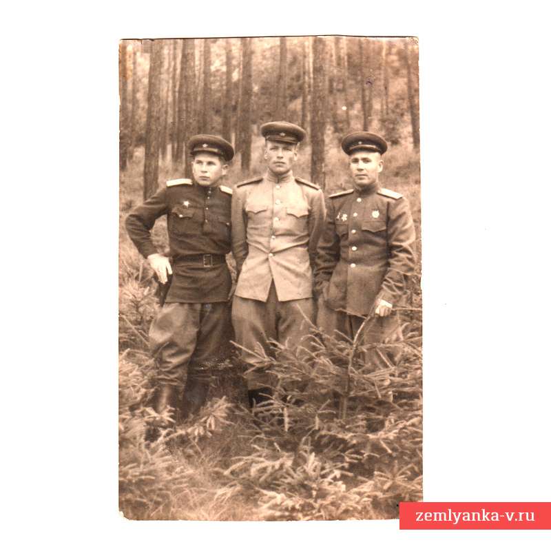 Фото офицеров 201-го минометного полка РККА
