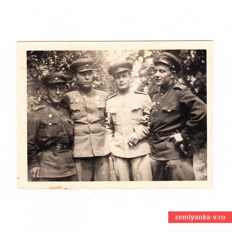 Фото офицеров 189-го минометного полка