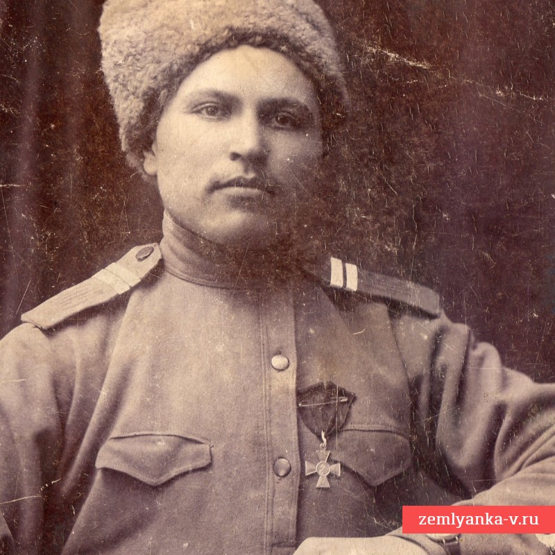Фото георгиевского кавалера - мл. унтер-офицера 405-го пех. Льговского полка