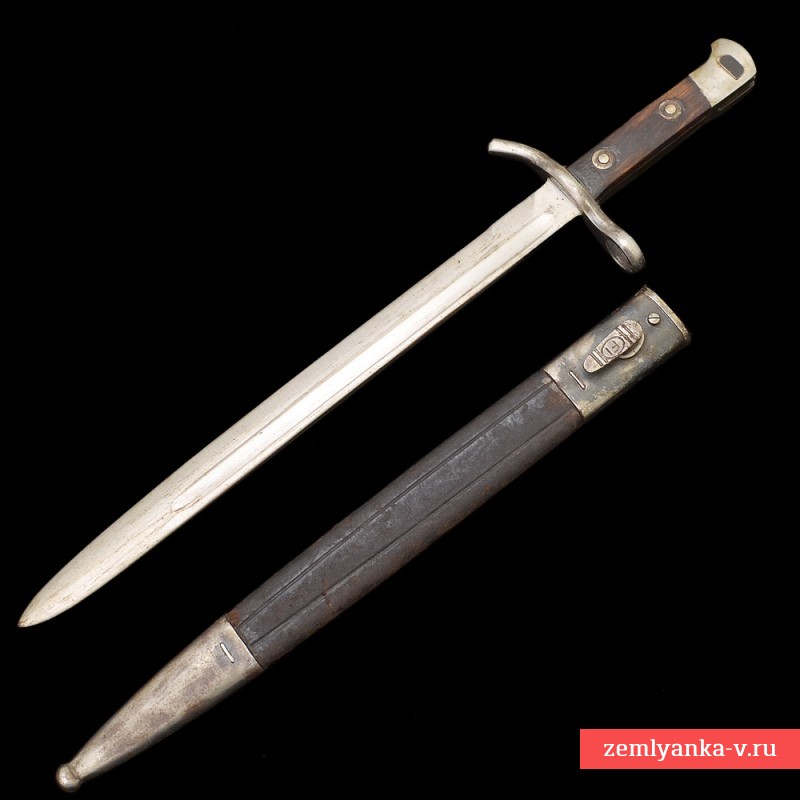 Штык-нож финский образца 1927 (1929) года к винтовке системы Мосина образца 1927 года 