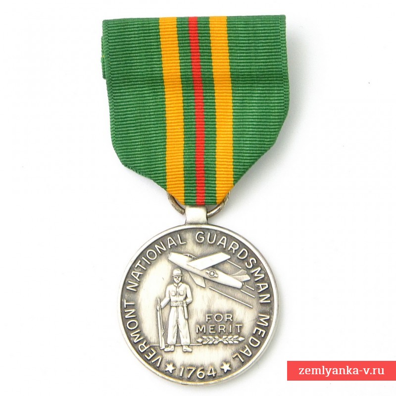 Медаль Национальной гвардии штата Вермонт за заслуги, США