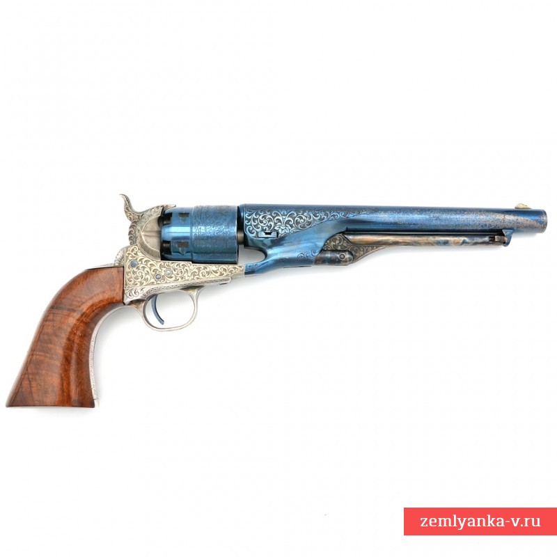 Револьвер системы Colt «Army» образца 1860 года, именной украшенный вариант