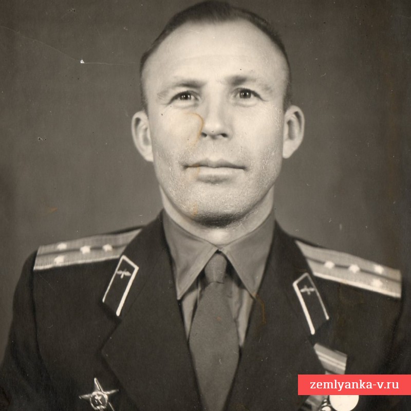 Фото капитана Перепелкина С.Т. – кавалера ордена Славы, мастера спорта СССР