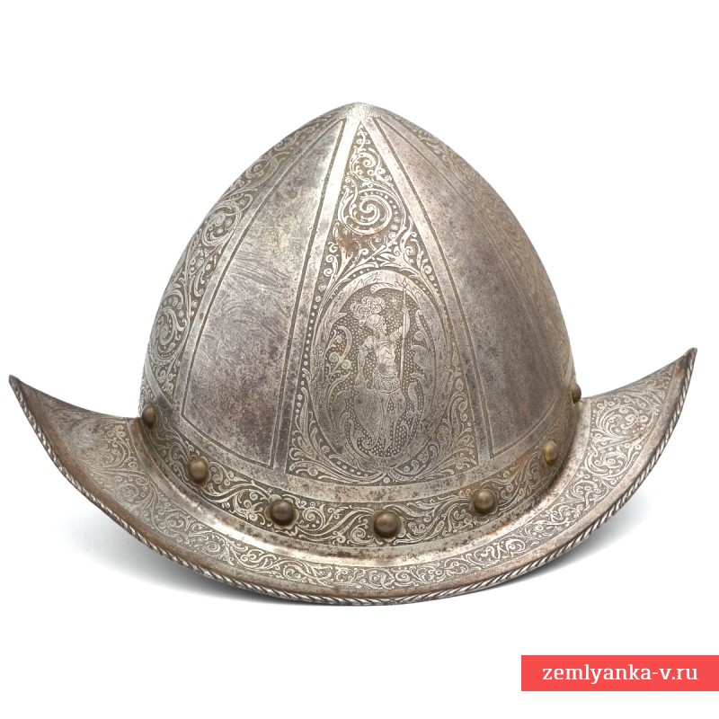 Шлем «морион», украшенный в стиле Виоле-ле-Дюк
