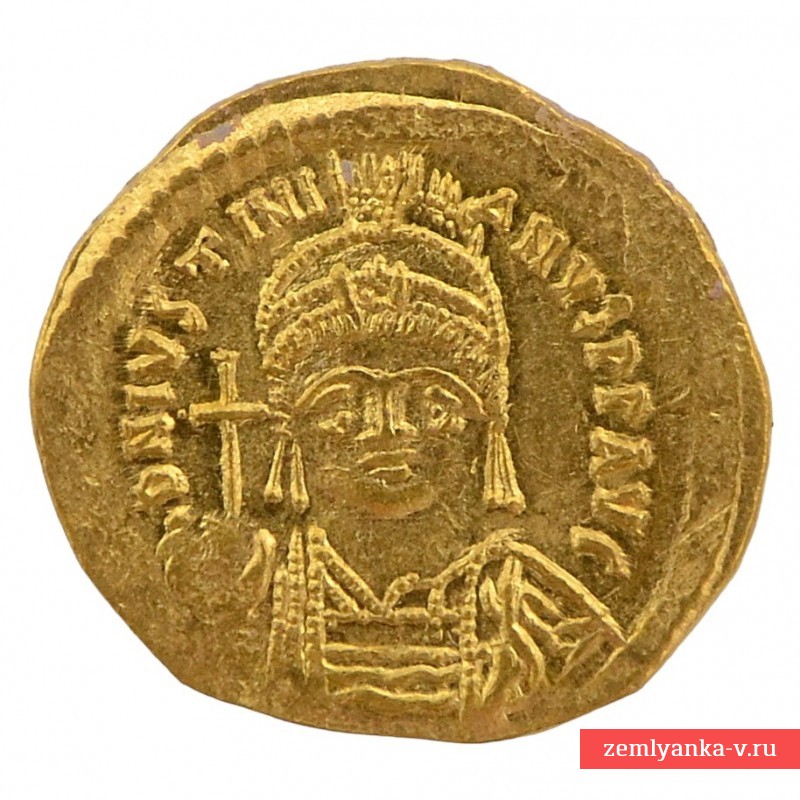 Солид византийский, Юстиниан I
