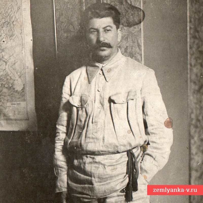 Фото И.В. Сталина в летней одежде
