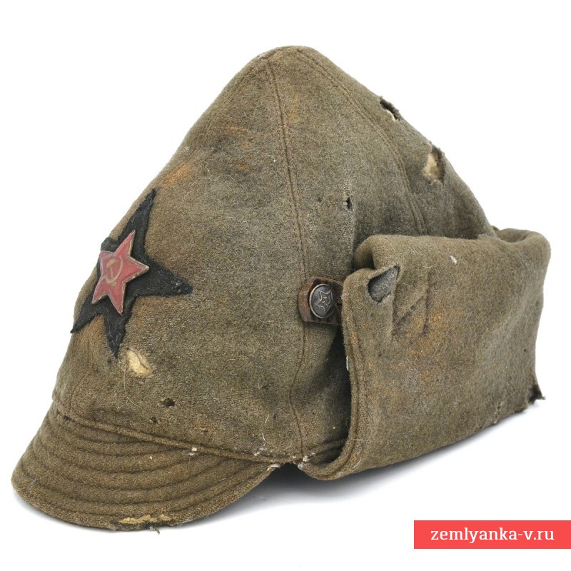 Зимний шлем (буденовка) АБТВ или артиллерии РККА образца 1922 года