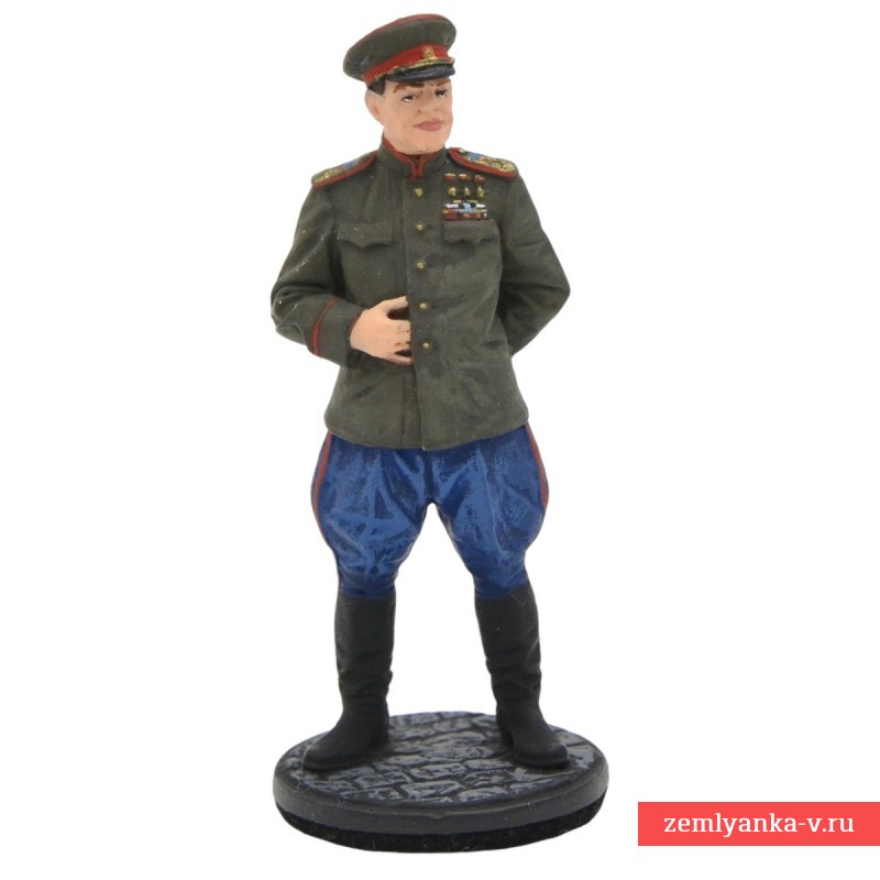 Оловянный солдатик «Маршал Советского союза Г.К. Жуков, 1945 г.»