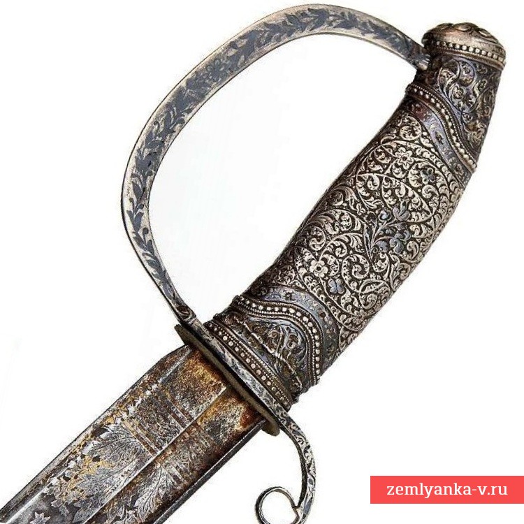 Шашка кавалерийская украшенная бухарского типа