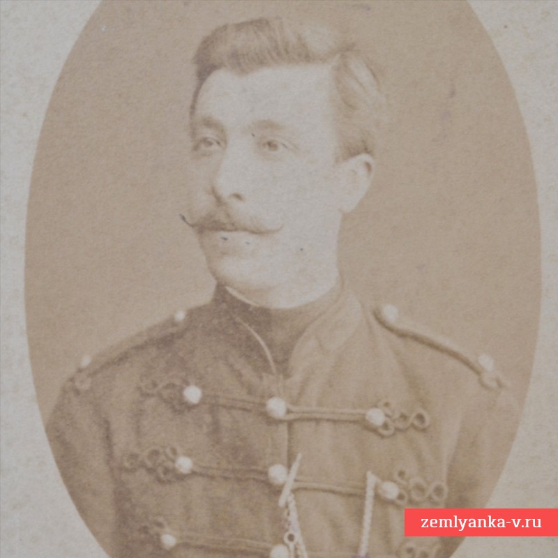 Фото офицера французской кавалерии