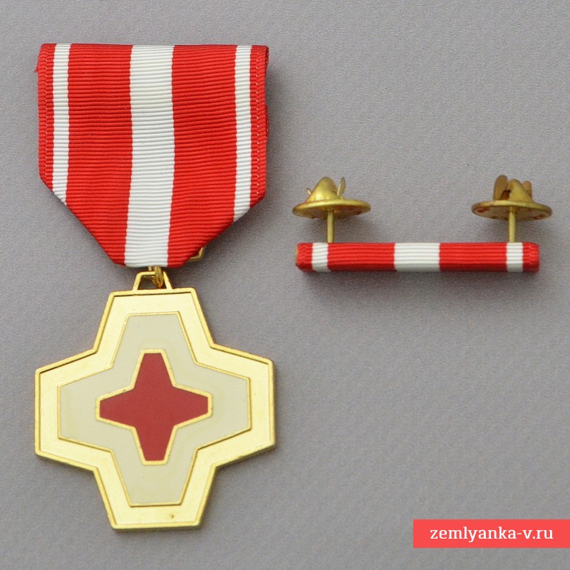 Южный Вьетнам. Медаль за спасение жизни, с планкой