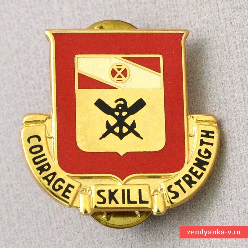 Знак инженерного батальона №5 Армии США