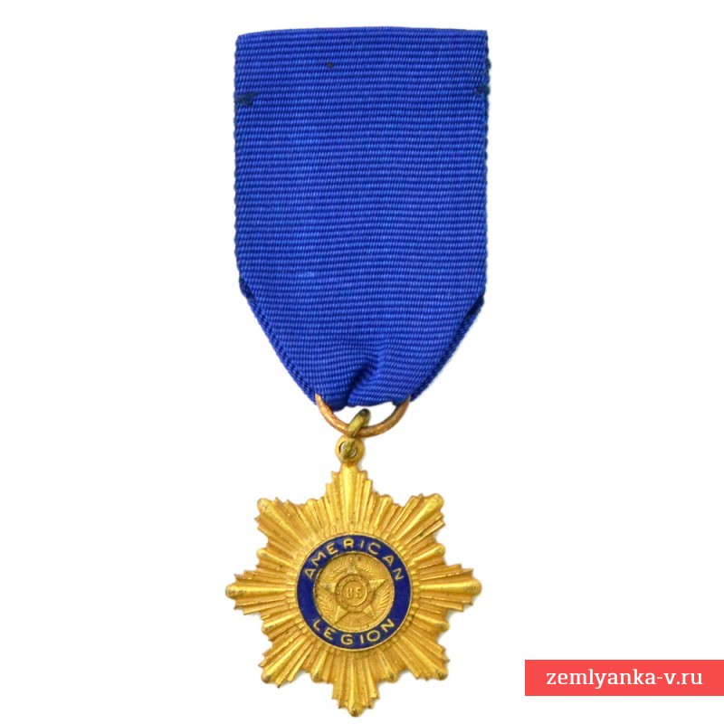 Медаль офицера – участника съезда Американского легиона в г. Буффало, Нью-Йорк, 1934 г.
