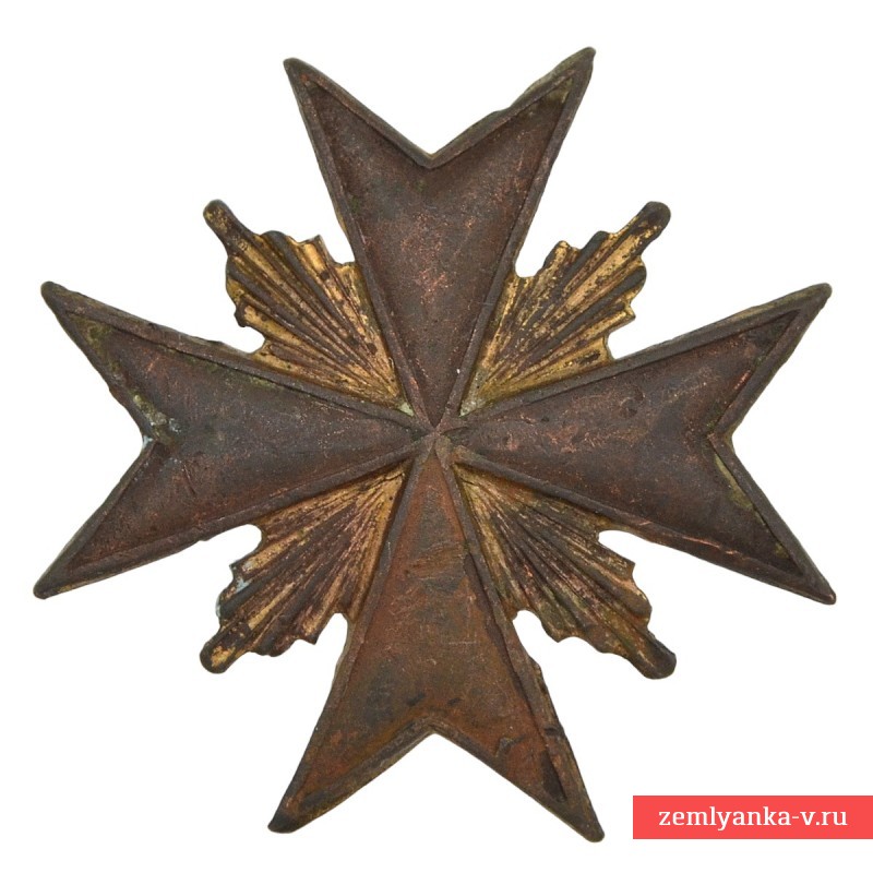 Нагрудный знак нижнего чина Л-Гв. Казачьего полка образца 1909 года