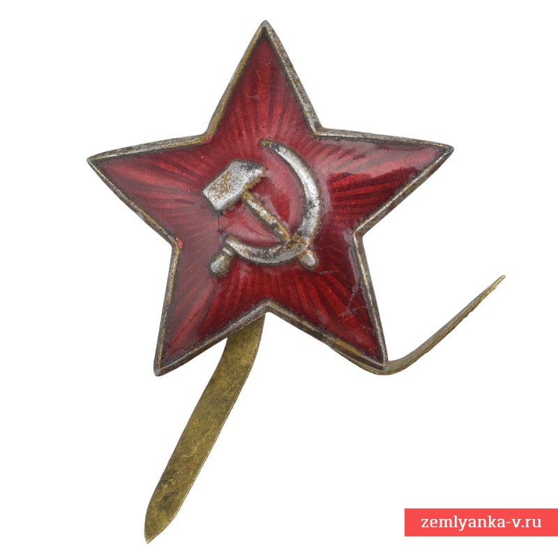 31-мм звезда на головной убор РККА образца 1939 года